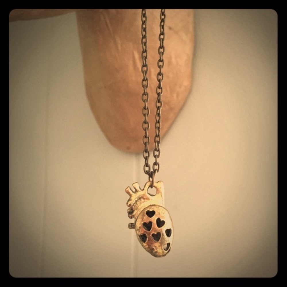 ModCloth Anatomical Heart Pendant Necklace